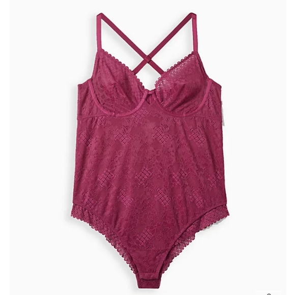 ✨NWT✨Torrid Underwire Unlined Bodysuit - Picture 3 of 5